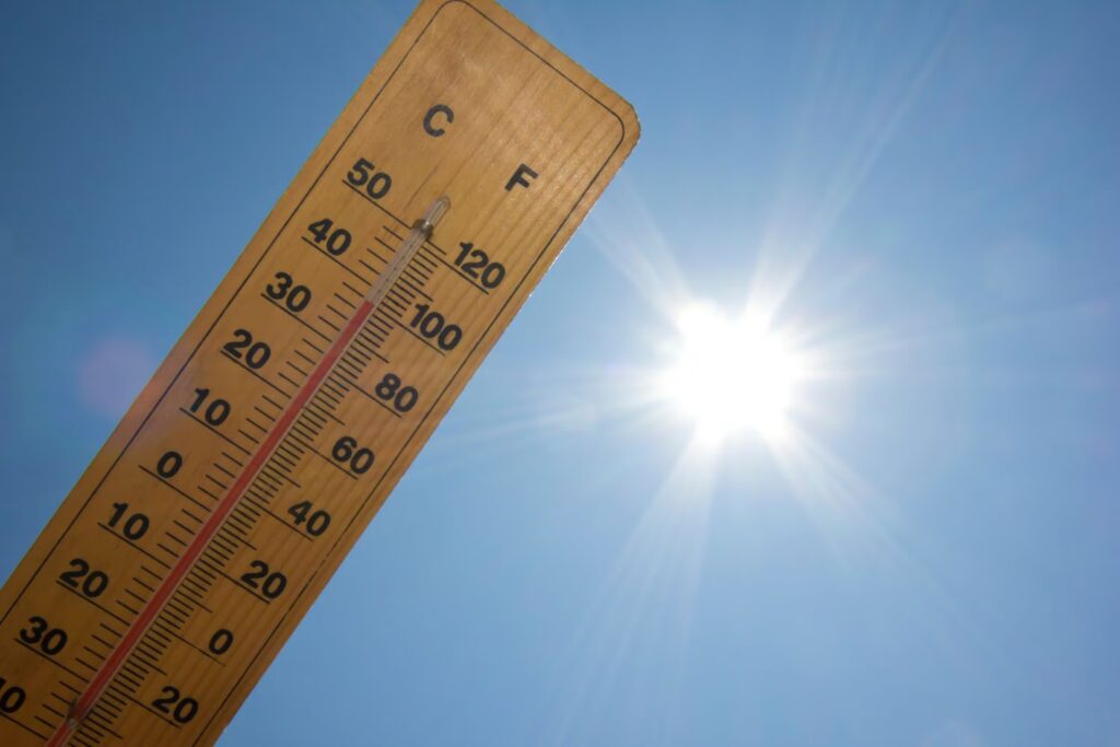 golpe de calor Málaga. Farmacia Mercado de Huelin.